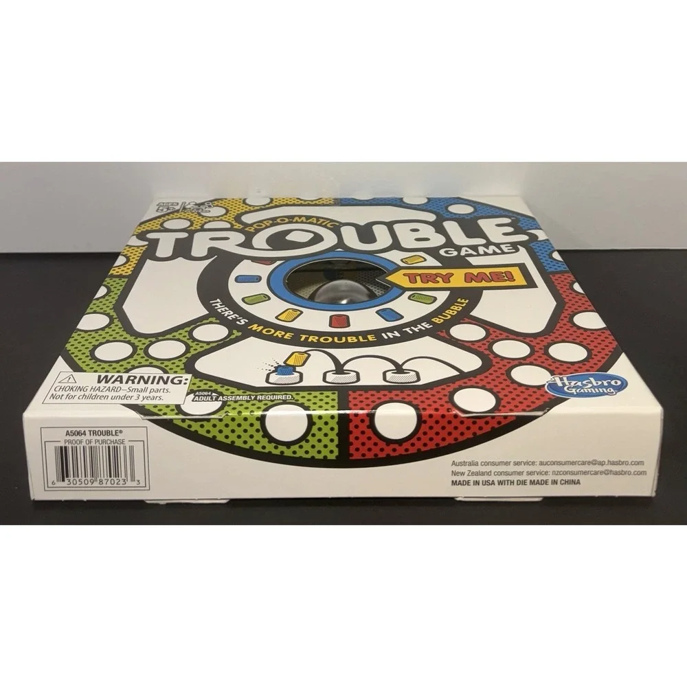 Gaming Trouble Board Game for Kids Ages 5 and up 2-4 Players